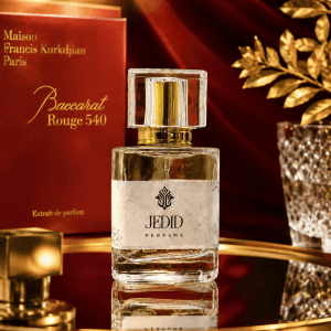 Baccarat Rouge 540 Perfume - Luxury Sweet Ambery Woody Fragrance with Saffron, Jasmine, Amberwood and Cedarwood