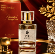 Baccarat Rouge 540 Perfume - Luxury Sweet Ambery Woody Fragrance with Saffron, Jasmine, Amberwood and Cedarwood